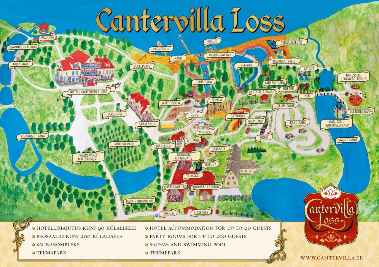 Cantervilla Castle Otepää Exterior foto